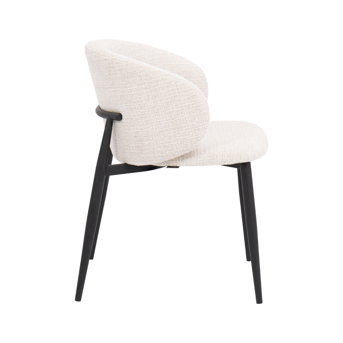 DL POLAR P PEARL White design Upholstered indoor chair